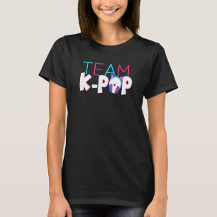 Camiseta Team K Pop Coreano Pop Music Kpop