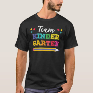 Camiseta Team Kinder Garten De Volta À Escola 1