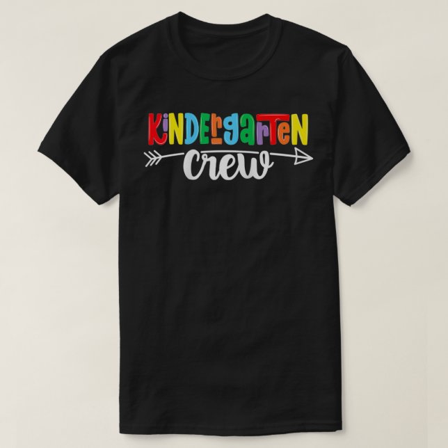 Camiseta Team Kindergarten Crew  (Frente do Design)
