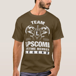 Camiseta Team LIPSCOMB Lifetime Member Gifts 