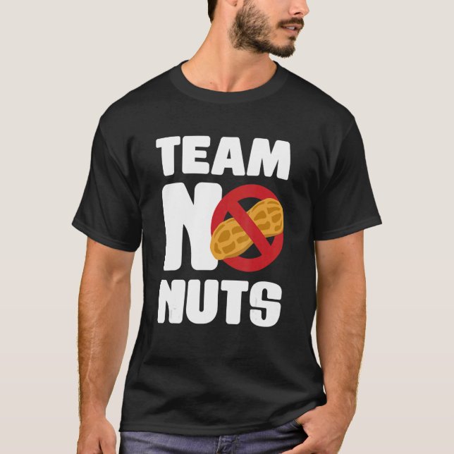 Camiseta Team No Nuts Gender Reveal Announcement 1 (Frente)