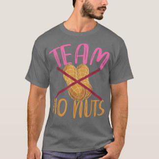 Camiseta Team No Nuts Team Girl Baby Shower Party Funny Gen