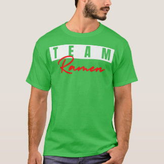 Camiseta Team Ramen Funny Anime Love Kawaii Noodles Japan