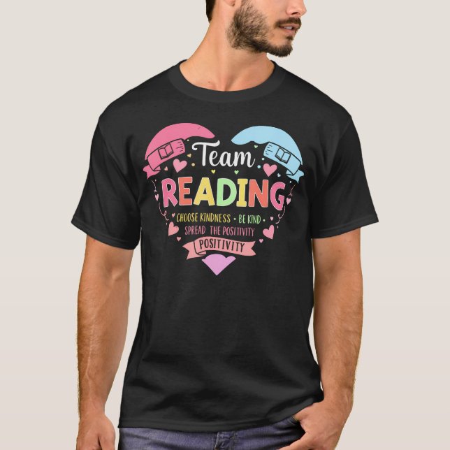 Camiseta Team Reading Teacher Science Of Reading Literacy C (Frente)