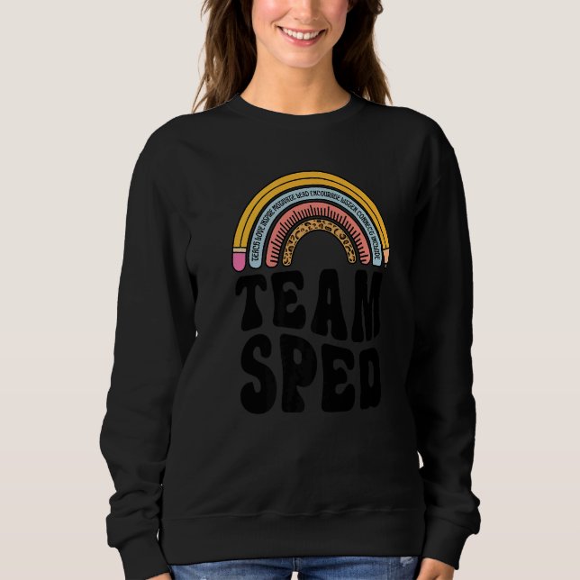 Camiseta Team SPED Teacher Special Education Speducator Wom (Frente)