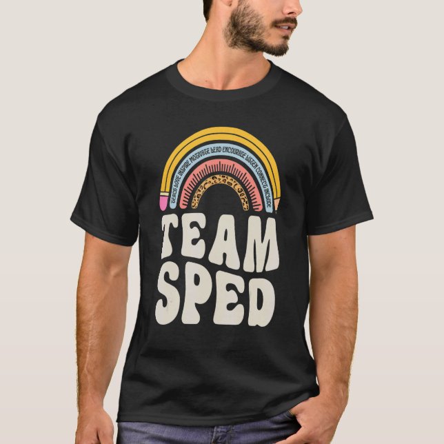 Camiseta Team SPED Teacher Special Education Speducator Wom (Frente)