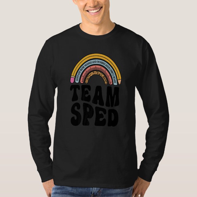 Camiseta Team SPED Teacher Special Education Speducator Wom (Frente)
