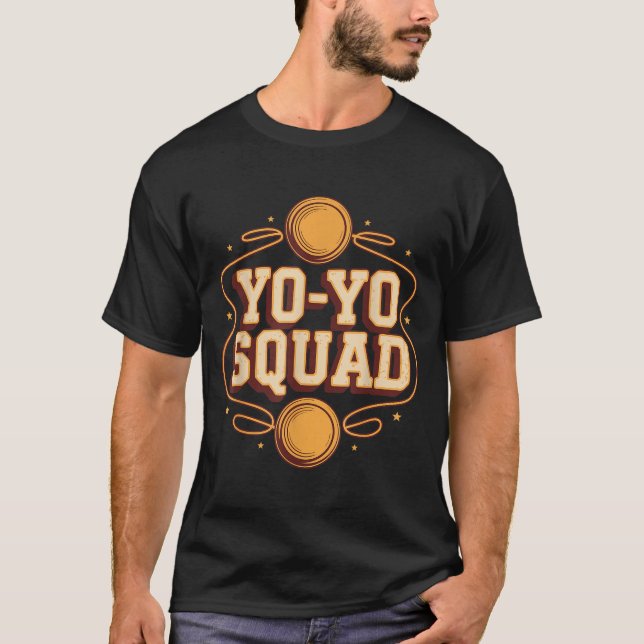 Camiseta Team Yoyo Player Squad Yo-yo  (Frente)