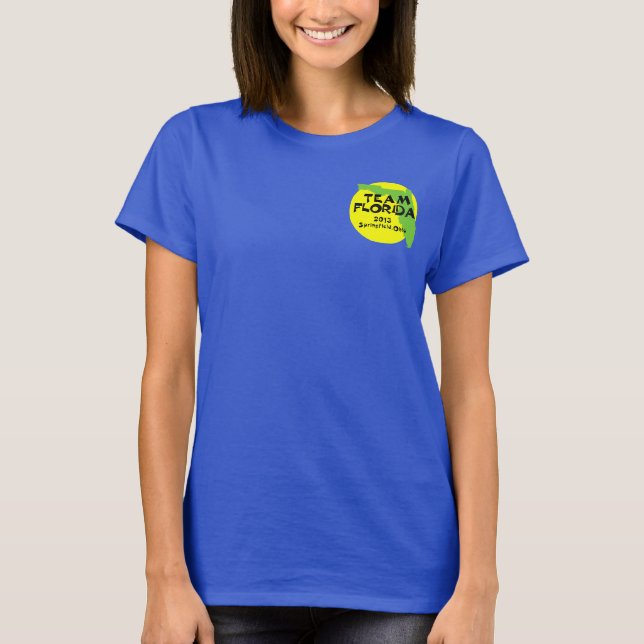 Camiseta TeamFlorida-Cindy Elliott (Frente)
