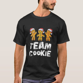 Camiseta Teams Cookie Xmas Family Crew Funny Christmas Grou