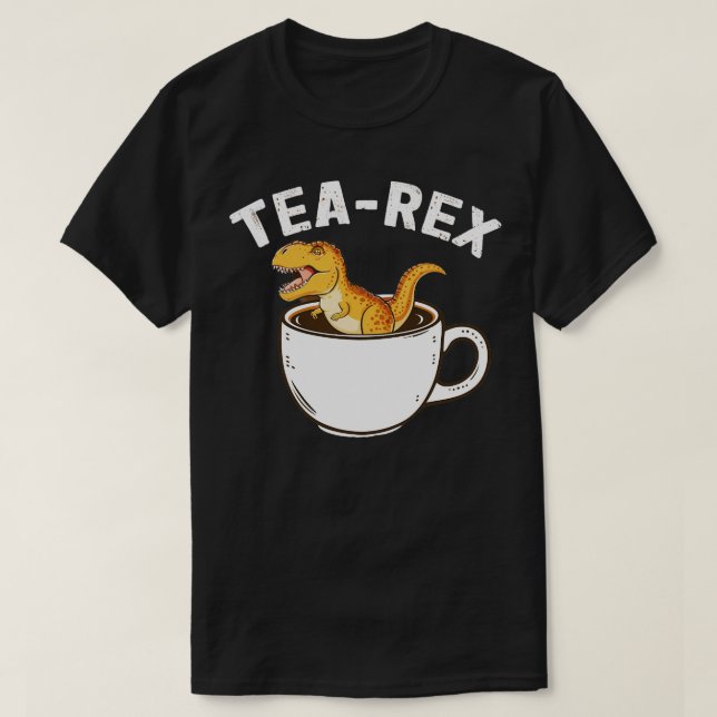 Camiseta TeaRex (Frente do Design)
