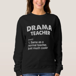 Camiseta Teatro Ator de Definição de Professores Atuante