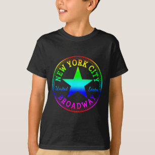 Camiseta Teatro da Broadway da Cidade de Nova York Nyc Esta