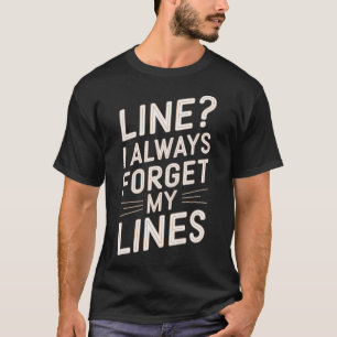 Camiseta Teatro de Ator Engraçado