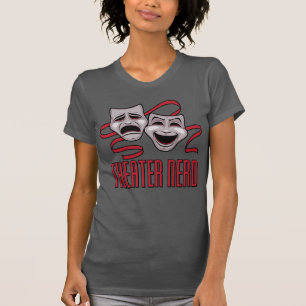 Camiseta Teatro de Comédia e Tragédia Fã de Teatro