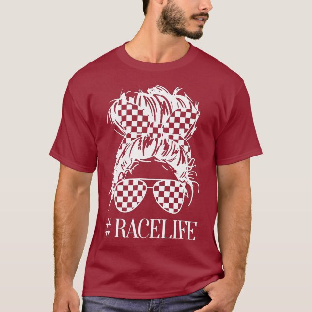 Camiseta Teatro de corrida para mulheres que amam a vida de (Frente)