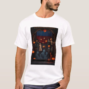 Camiseta **Teatro de Marionetas de Halloween**