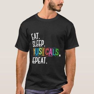 Camiseta Teatro de Presentes do Ator de Atrizes Musical em 