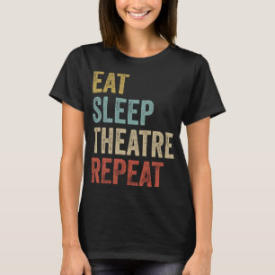 Camiseta Teatro de Sono Repete Roupa Engraçado