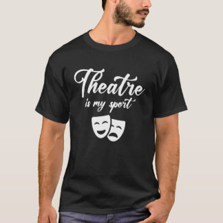 Camiseta Teatro de Teatro de Atores é meu Spo
