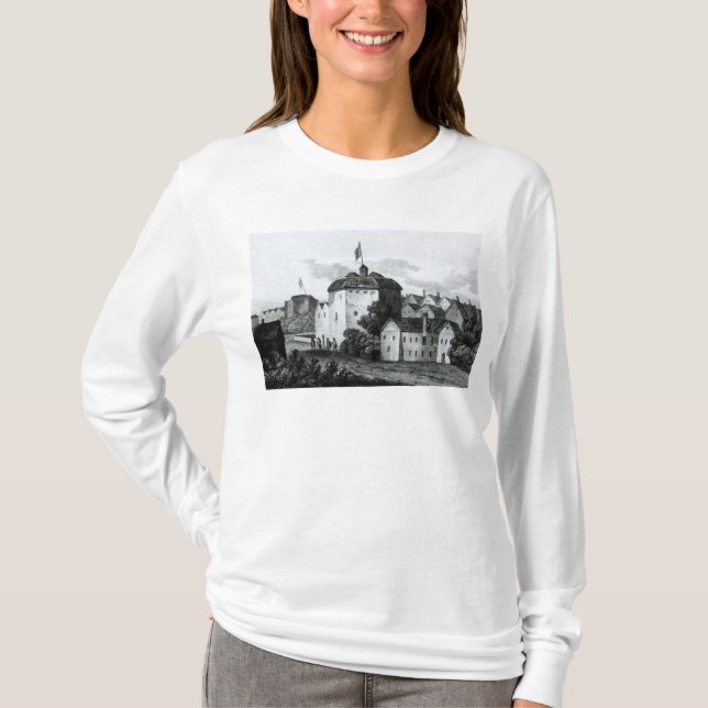 Camiseta Teatro de The Globe no Bankside (Frente)