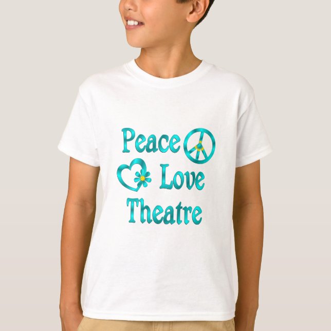 Camiseta Teatro do amor da paz (Frente)