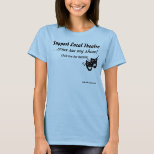 Camiseta Teatro do Local do apoio
