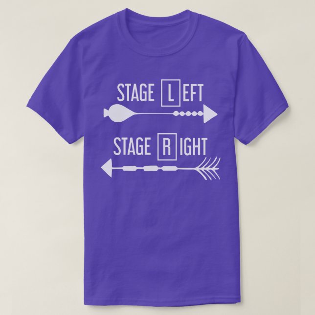 Camiseta Teatro do Nerd Engraçado Dotado (Frente do Design)