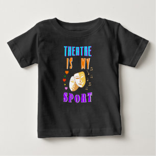 Camiseta Teatro É Meu Ator De Esporte Drama