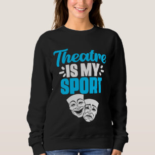 Camiseta Teatro É Meu Esporte Atores da Broadway Atriz Atua