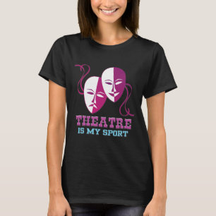 Camiseta Teatro É Meu Teatro Esportivo Teatro Agente Cortês