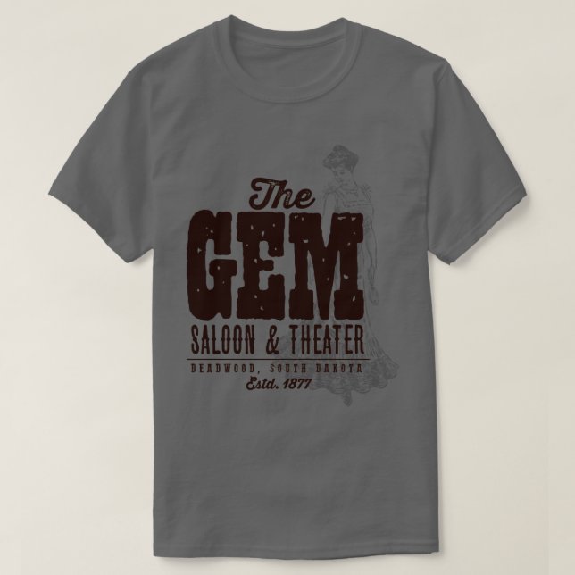 Camiseta Teatro Gem (Frente do Design)