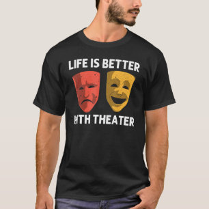 Camiseta Teatro legal Para Mulheres Na Broadway Musical The