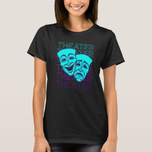 Camiseta Teatro Máscaras Retro