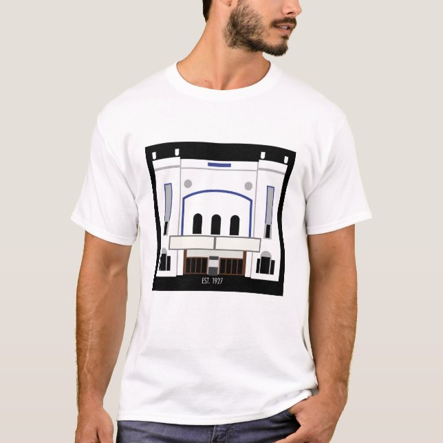 Camiseta Teatro Minimalista Columbia (Frente)