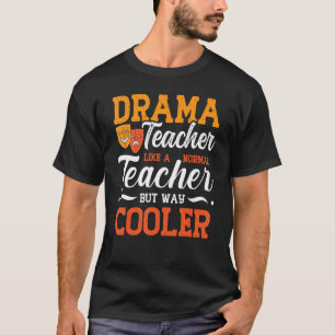 Camiseta Teatro Musical de Professora Drama Atuando Tépasso