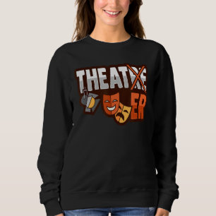 Camiseta Teatro Musical Para Uma Atriz Ou Ator