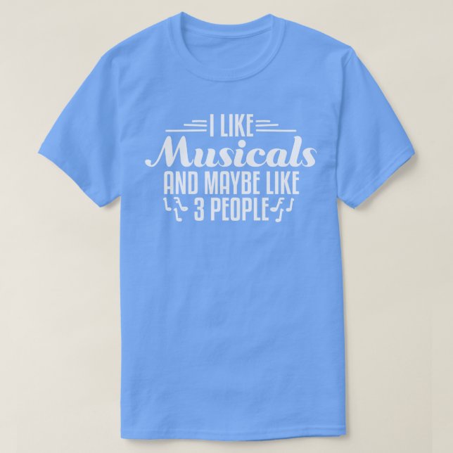 Camiseta Teatro Musical Thespian 1 (Frente do Design)