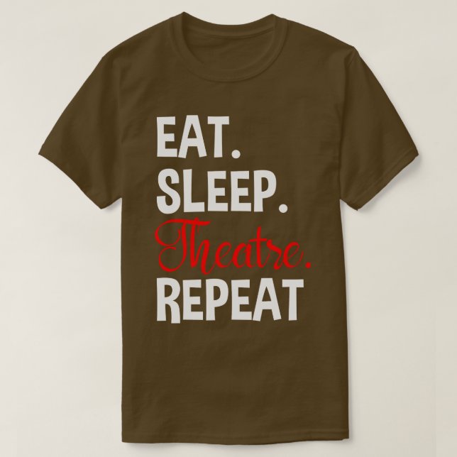 Camiseta Teatro Thespian Ator (Frente do Design)