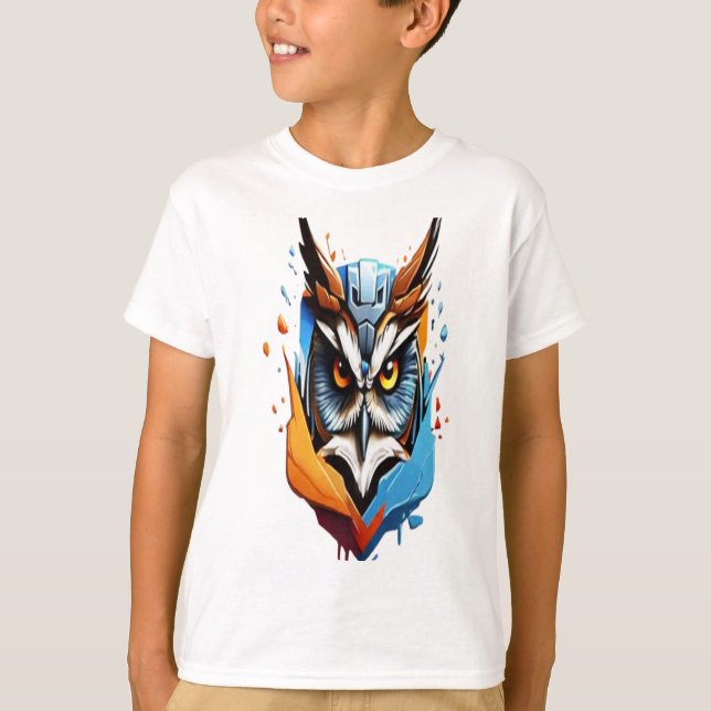 Camiseta Tech Owl Adventures: Gear Up in Style! (Frente)