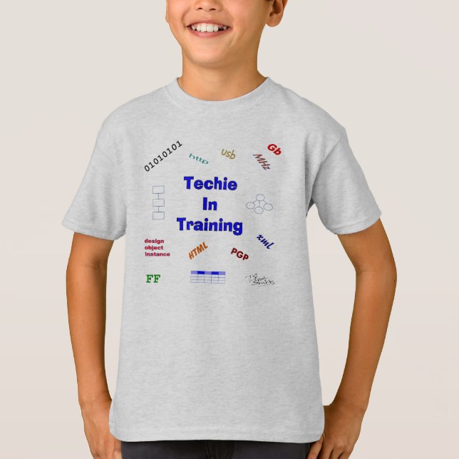 Camiseta Techie in Training (Frente)