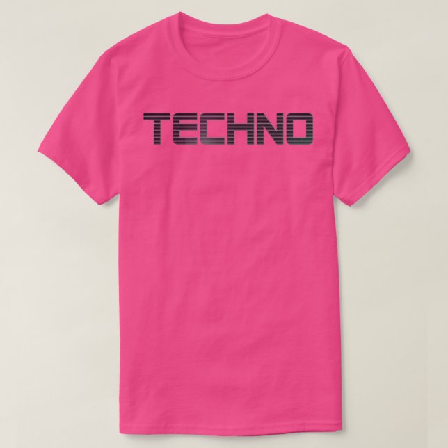 Camiseta Techno (Frente do Design)