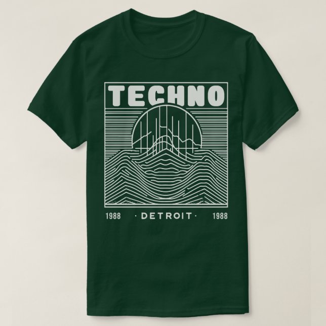 Camiseta Techno 1988 (Frente do Design)