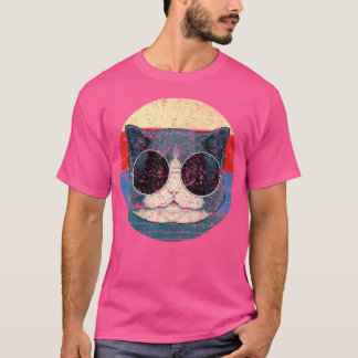 Camiseta Techno Cat Dub Step Eletro Music Synthesizer