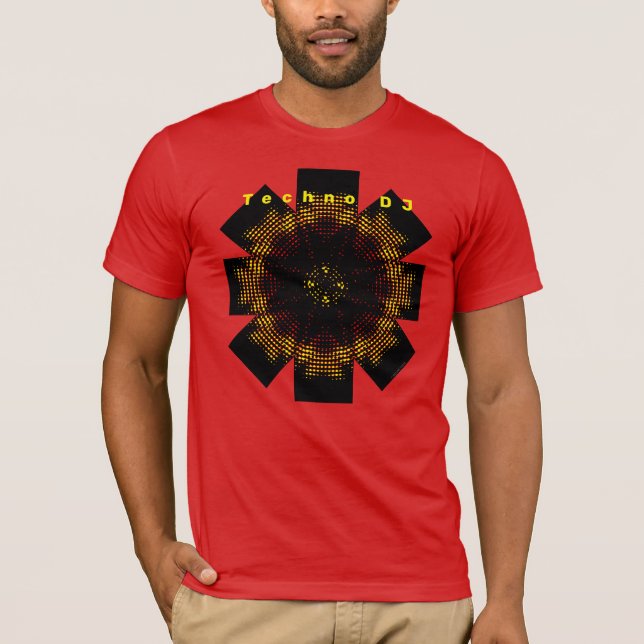 Camiseta Techno DJ (Frente)