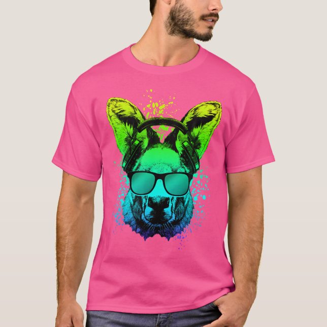 Camiseta Techno Dj Gift Para Ravers Edm House Psychedelic K (Frente)