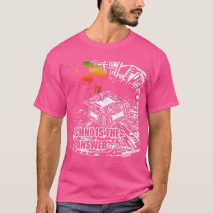 Camiseta Techno É A Resposta Música Electro Dança