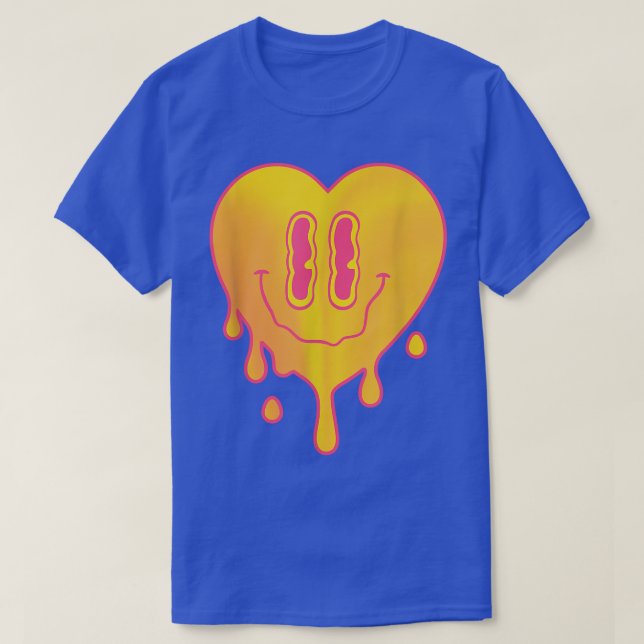 Camiseta Techno Heart EDM Music Festival Rave Dubstep (Frente do Design)