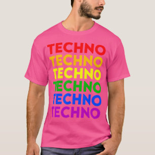 Camiseta Techno Lgbt Orgulho gay Cores Edm Rave Festival