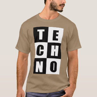 Camiseta Techno music cita amigos
